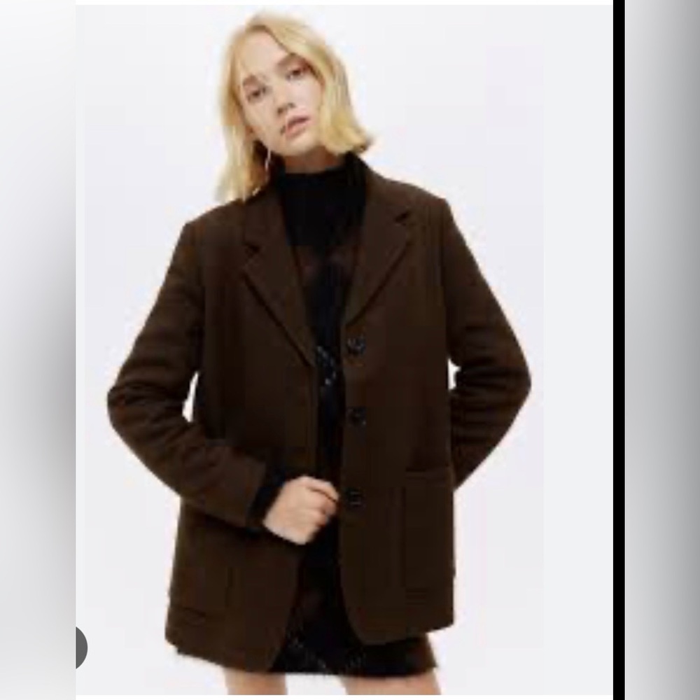 H&M Dark Brown Women's Blazer - Never Worn